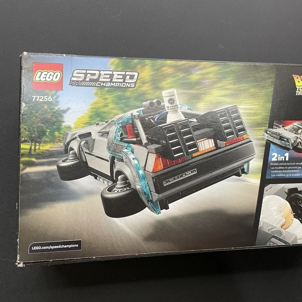 LEGO 77256 Speed Champions Back to the Future Time Machine DeLorean NEW - IN BOX